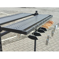 Полиця на дугу (перфолист) 1000х220ммм